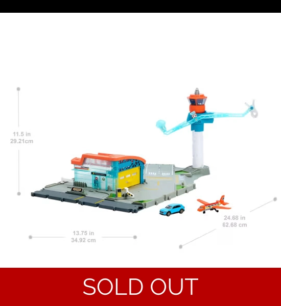 Matchbox Airport Take-Off Adventure Playset